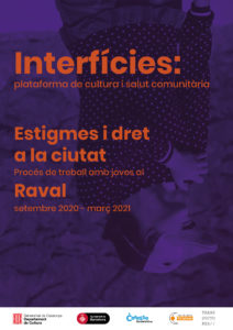 Cartel A4 Interficies proces Raval 20-21