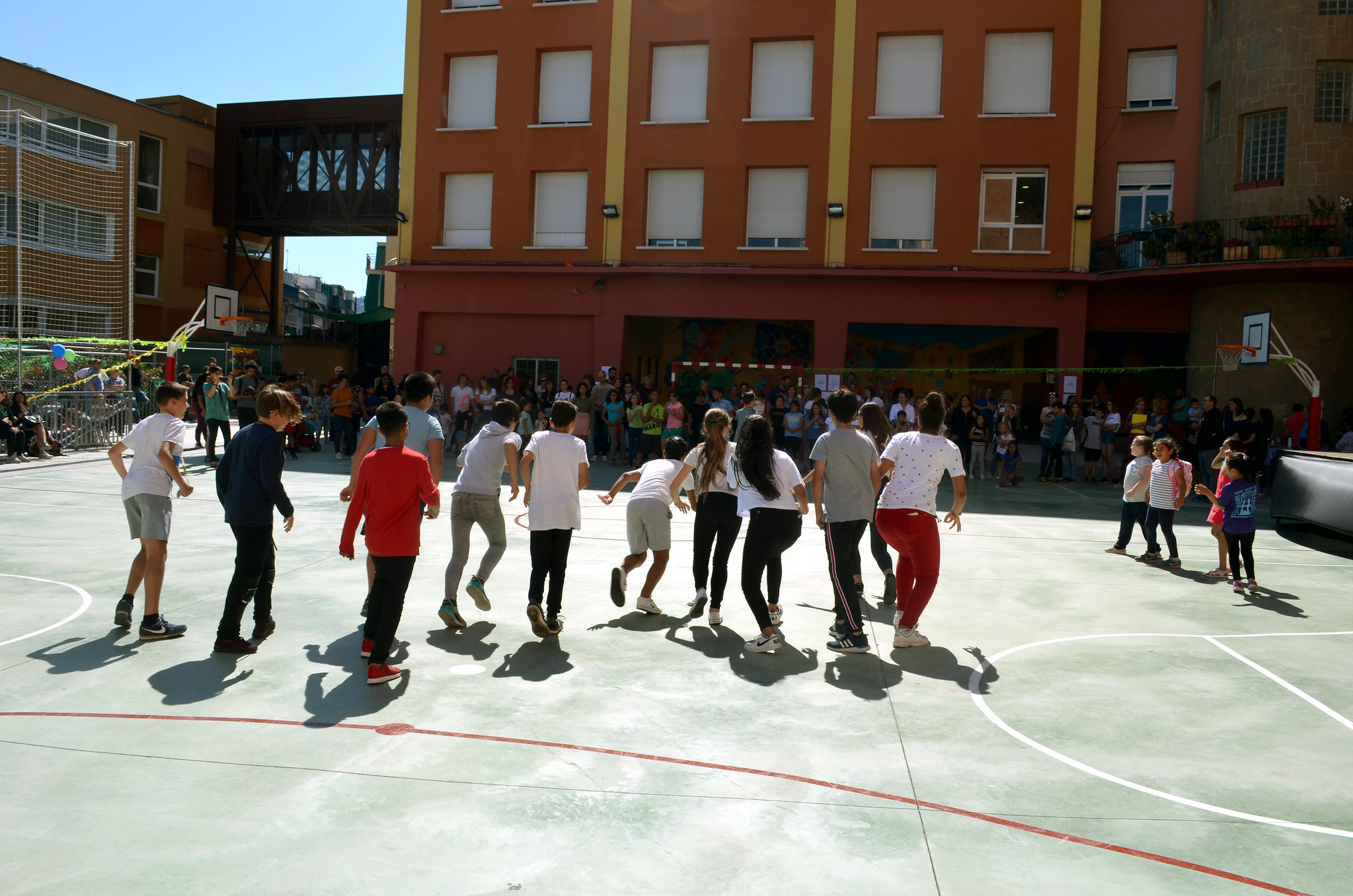 Inauguració del pati de l’escola Turó de Roquetes