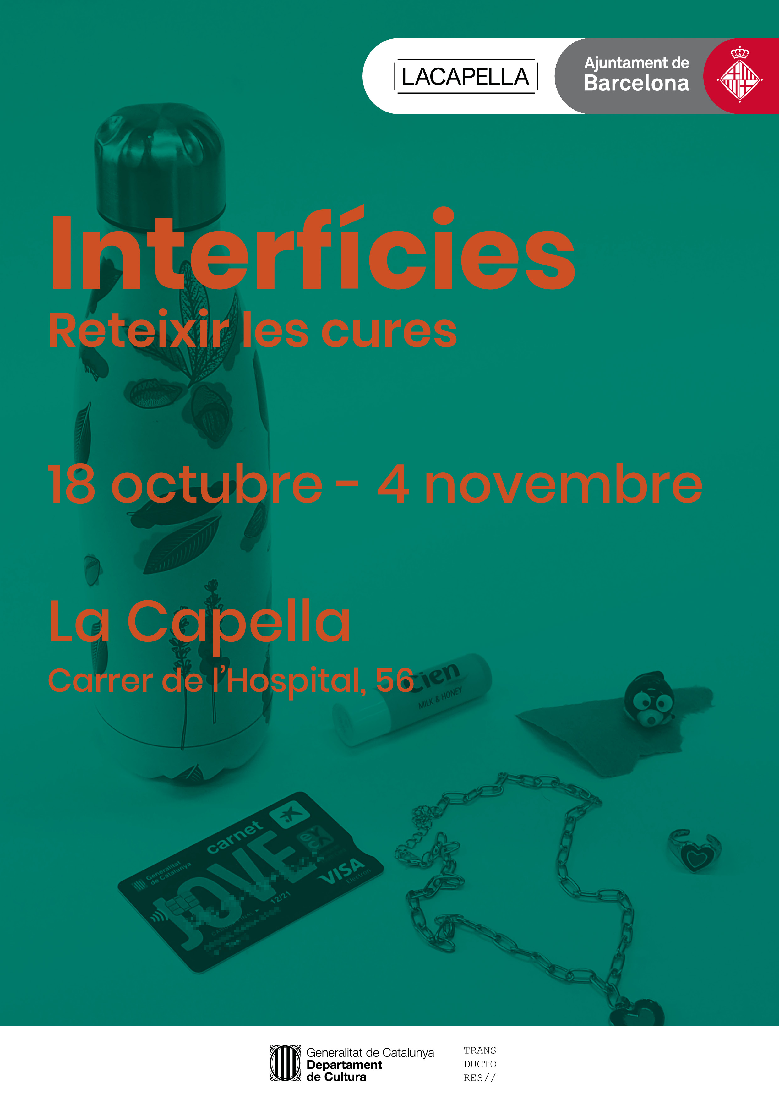 Exposició en La Capella: INTERFÍCIES. RETEIXER LES CURES 18.10.22-04.11.22