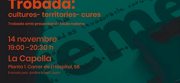 Interfícies. Cultures-territoris-cures. Jornada final 14 de novembre 2019